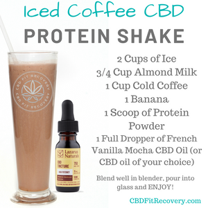 Iced Coffee CBD Protein Shake Recipe